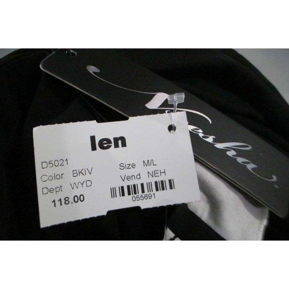 BNWT NEESHA LITTLE BLACK FLUTTER DRESS  SIZE M/L - Picture 5 of 8